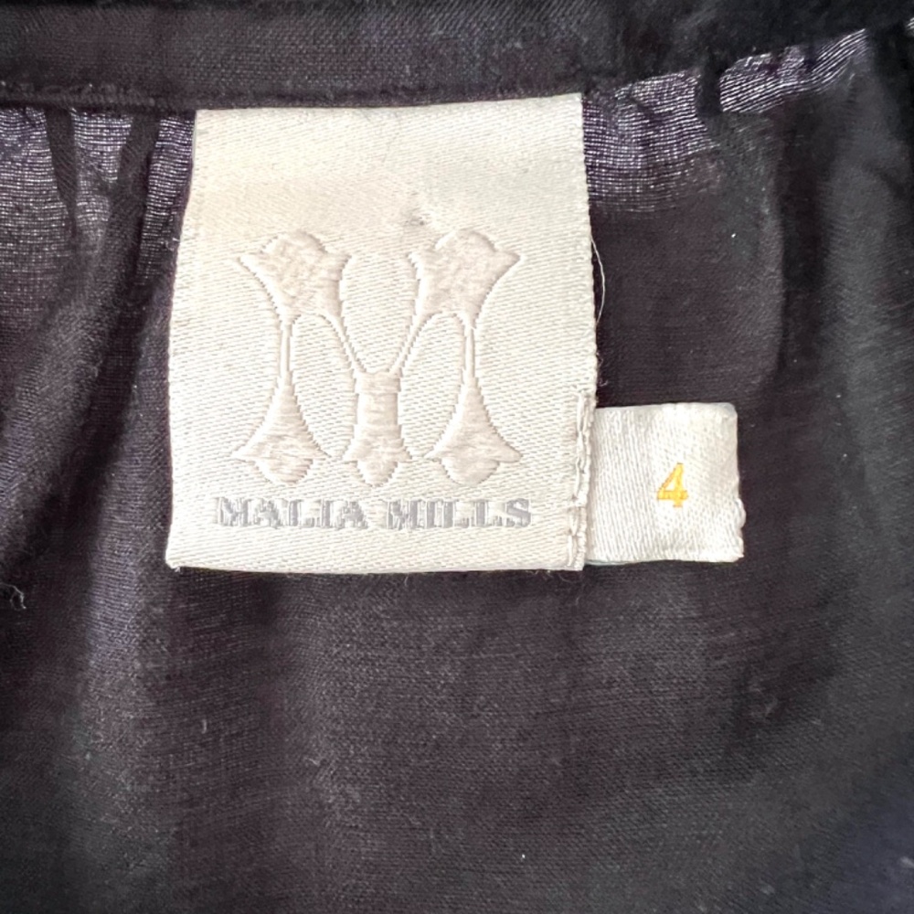 MALIA MILLS Matira Tunic in Cotton Voile - 4/L - Picture 8 of 12